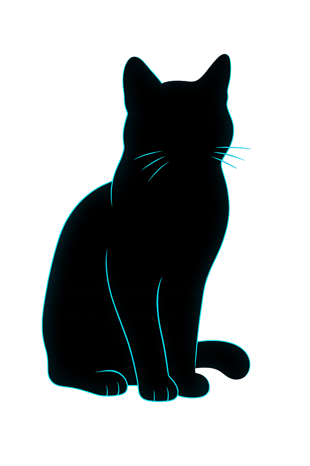 Singe the Cat – a character from The AI Murders